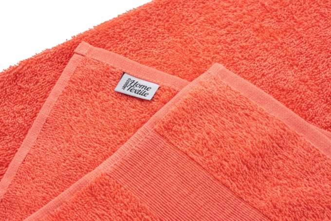 ARDESTO Terry towel Benefit, 70х140cm, 100% cotton, coral