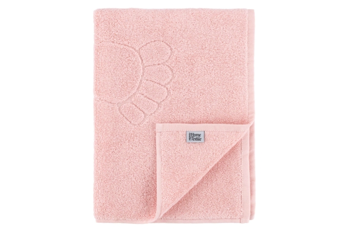 ARDESTO Terry towel for feet Benefit, 50х70cm, 100% cotton, pink