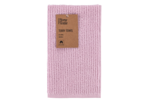 ARDESTO Terry towel Air, pink, 30x50cm, 100% cotton