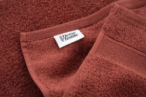 ARDESTO Terry towel SuperSoft, terracotta, 30x50cm, 100% cotton