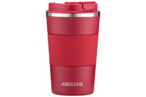 ARDESTO Travel mug Urban 380 ml, s/s, viva magenta