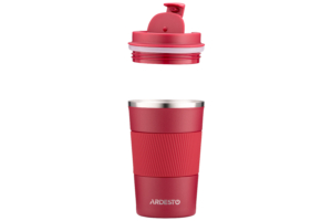 ARDESTO Travel mug Urban 380 ml, s/s, viva magenta