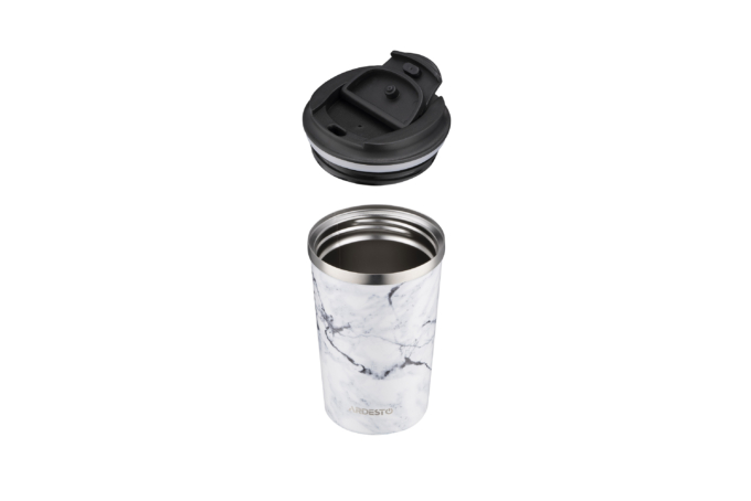 ARDESTO Travel mug Marmo 360 ml, stainless steel