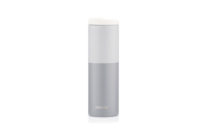 ARDESTO Travel mug Duo 450 ml, stainless steel, grey