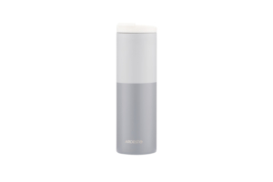 ARDESTO Travel mug Duo 450 ml, stainless steel, grey