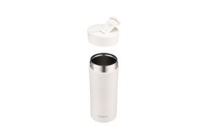 ARDESTO Travel mug Viaggio 400 ml, stainless steel, beige