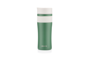 ARDESTO Travel mug CaldoCup 450 ml, stainless steel, green