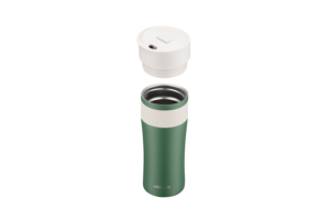 ARDESTO Travel mug CaldoCup 450 ml, stainless steel, green