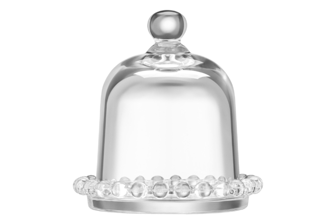 ARDESTO Lemon dish 9 cm, glass