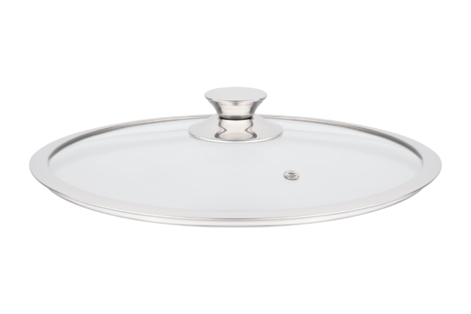 ARDESTO Lid Gemini 28 cm, glass, stainless steel