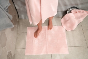 ARDESTO Terry towel for feet Benefit, 50х70cm, 100% cotton, pink