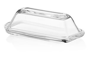 ARDESTO butter dish, 18,7 х 7,8 cm, glass