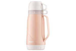 ARDESTO Vacuum flask Gemini Gourmet 1000 ml, plastic, glass flask, powder colour