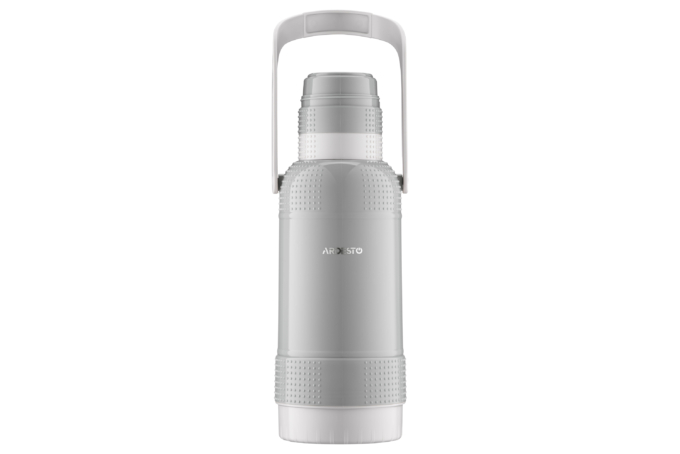 ARDESTO Vacuum flask Gemini Gourmet 3200 ml, plastic, glass flask, grey