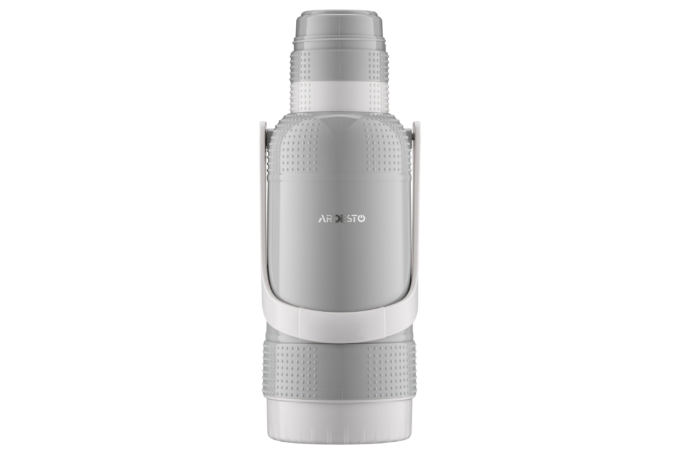 ARDESTO Vacuum flask Gemini Gourmet 3200 ml, plastic, glass flask, grey