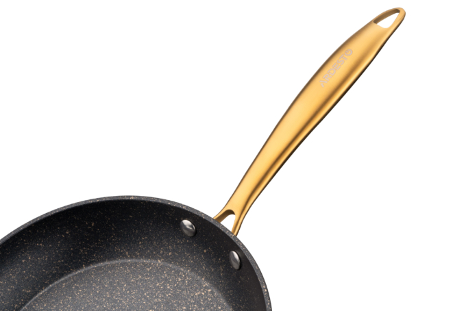 ARDESTO Fry pan Black Mars Sparkle, 24cm, aluminium, black