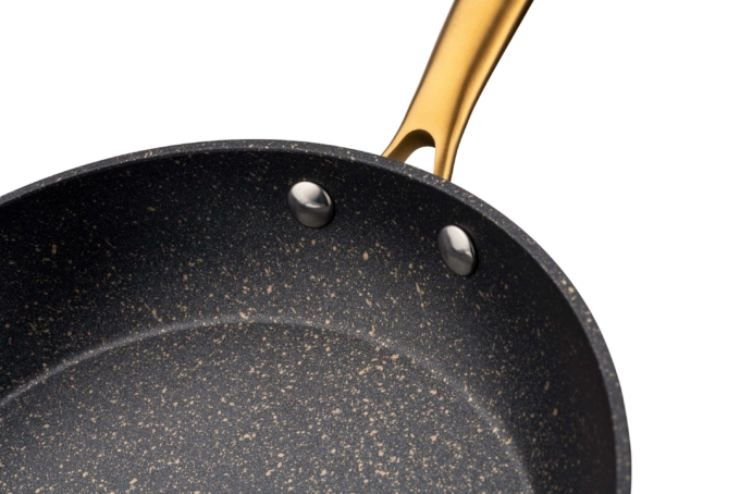 ARDESTO Fry pan Black Mars Sparkle, 24cm, aluminium, black