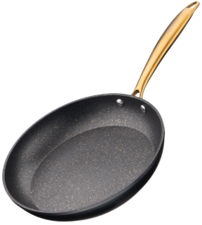 ARDESTO Fry pan Black Mars Sparkle, 26cm, aluminium, black