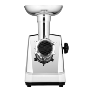 ARDESTO Meat grinder, 1750W, prod.-2 kg/min, 3 cutting plates+for sausag.plates, 4 veg., plastik, silver