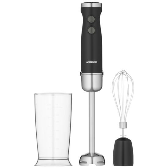 ARDESTO Blender submersible HBG- 600BWH, 600W, bowl-600ml, black-silver