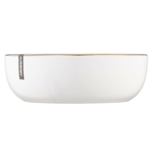 ARDESTO Soup plate Marmo, 19 cm, white, ceramics