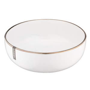 ARDESTO Soup plate Marmo, 19 cm, white, ceramics