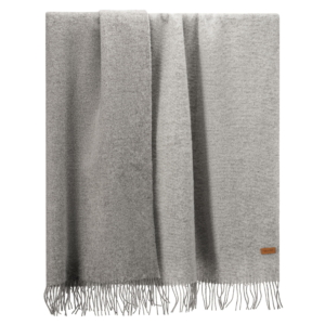 ARDESTO Blanket Leonardo Doubleface, 140x200cm, 100% wool, taupe-white