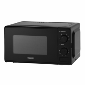 ARDESTO Microwave oven, 20L, mechanical control, 700W, button opening, black