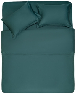 ARDESTO Fitted Sheet Mix&Match Premium, sateen, green, 160×200+30cm, 100% cotton