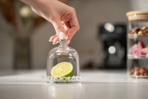 ARDESTO Lemon dish 9 cm, glass