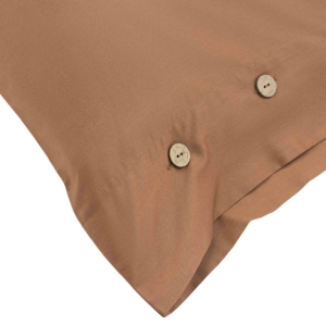 ARDESTO Pillowcase Mix&Match, sateen, choco, 50x70cm, 100% cotton