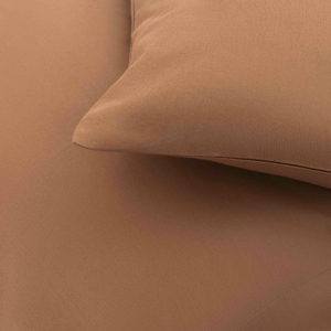 ARDESTO Pillowcase Mix&Match, sateen, choco, 50x70cm, 100% cotton