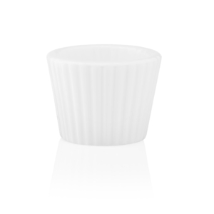 ARDESTO Bowl, 40ml, porcelain, white