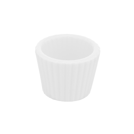 ARDESTO Bowl, 40ml, porcelain, white