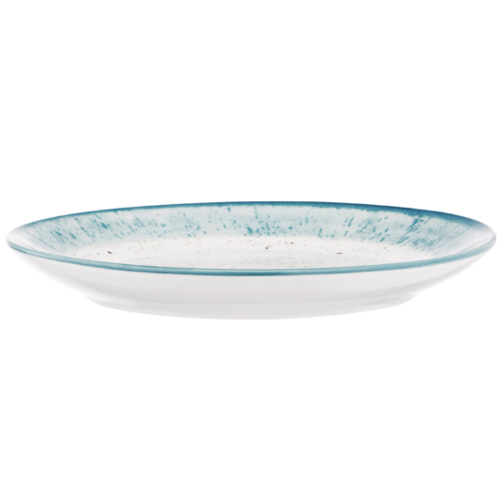 ARDESTO Dessert plate Siena, 19cm, porcelain, white-blue