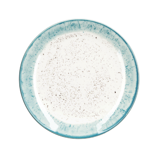 ARDESTO Dessert plate Siena, 19cm, porcelain, white-blue