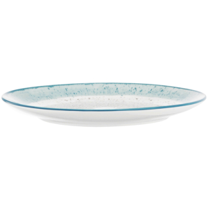 ARDESTO Dinner plate Siena, 27cm, porcelain, white-blue