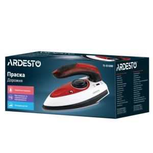 ARDESTO Steamer hand SI-S1400, 1400W, 280ml, steam boost, constant steam – 22g, ceramic soleplate, white-black