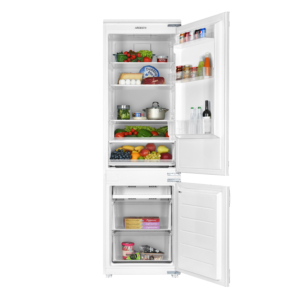 ARDESTO Ref built-in with bottom freezer, 177×54.5×54, ref-180L, freez.-68L, 2doors, A+, NF, white