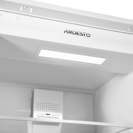 ARDESTO Ref built-in with bottom freezer, 177×54.5×54, ref-180L, freez.-68L, 2doors, A+, NF, door-on-door, white