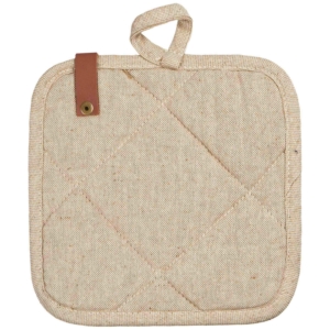 ARDESTO Potholder Oliver, 20x20cm, 100% cotton, filling: batting, chocolate