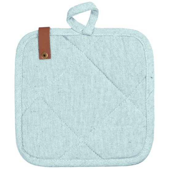 ARDESTO Potholder Oliver, 20x20cm, 100% cotton, filling: batting, turquoise