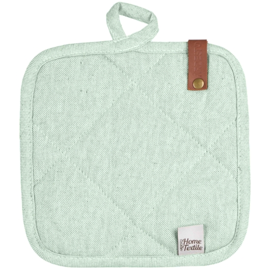 ARDESTO Potholder Oliver, 20x20cm, 100% cotton, filling: batting, aquamarine