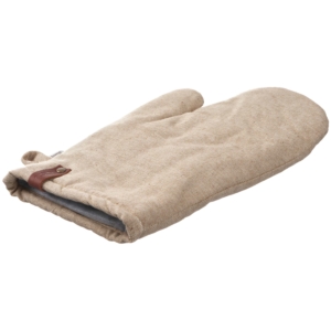 ARDESTO Oven mitten Oliver, 18х30cm, 100% cotton, filling: batting, chocolate