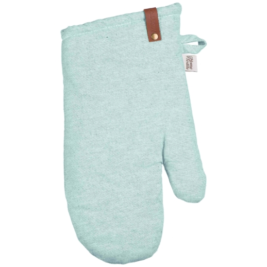 ARDESTO Oven mitten Oliver, 18х30cm, 100% cotton, filling: batting, turquoise