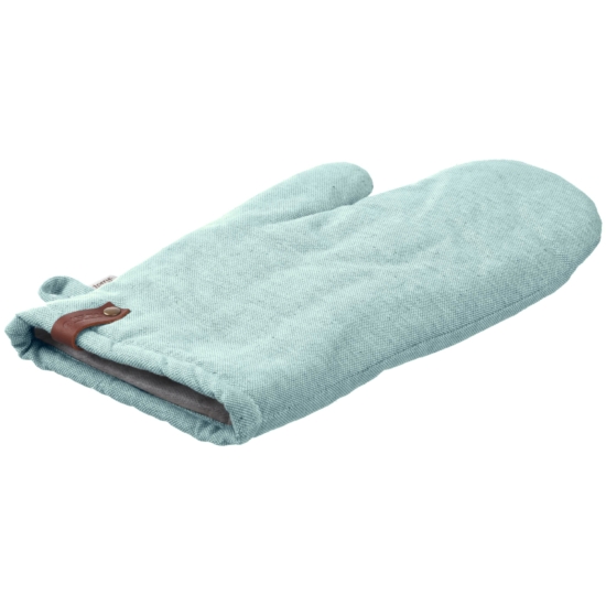 ARDESTO Oven mitten Oliver, 18х30cm, 100% cotton, filling: batting, turquoise