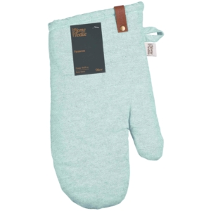 ARDESTO Oven mitten Oliver, 18х30cm, 100% cotton, filling: batting, turquoise