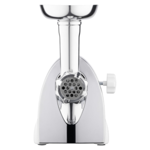 ARDESTO Meat grinder, 2000W, prod.-1.9kg/min, 3 cutting plates+for sausag.plates, 3 vegetable slicer, plastik, black-silver