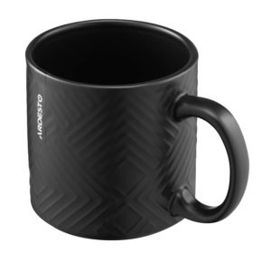 ARDESTO Mug Francesca, 360ml, ceramics, black