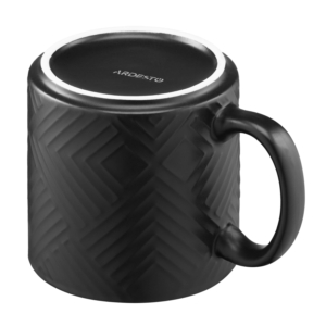 ARDESTO Mug Francesca, 360ml, ceramics, black